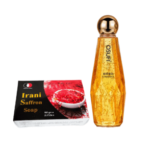 OSUFI বড়ো সিরাম + ১ পিস Iranian saffron soap - i1bos1