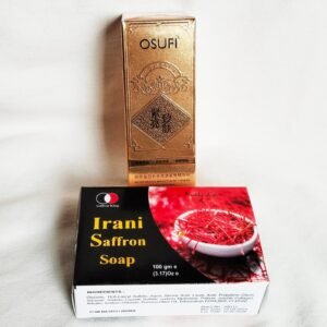 OSUFI ছোট সিরাম + ১ পিস Iranian saffron soap - i1sos1