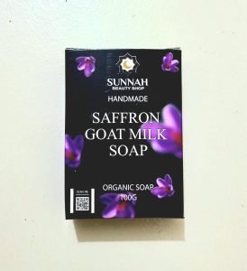 SAFFRON GOAT MILK SOAP  [ ১ পিস ] (sg1)